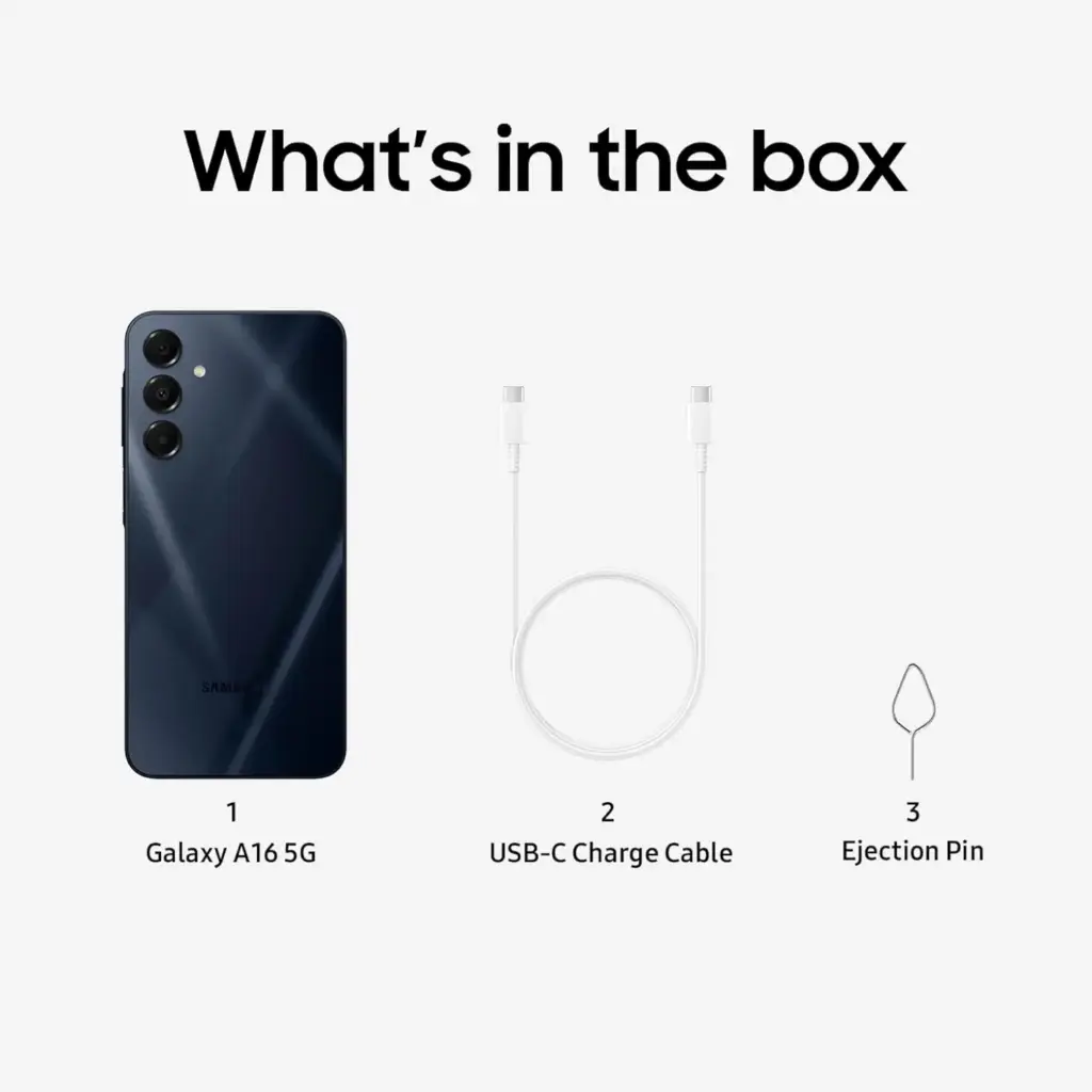 samsung galaxy  a16  what,s in the box.webp