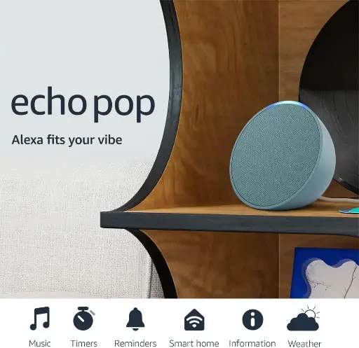 Amazon Echo Pop, The Smallest Alexa Smart Speaker